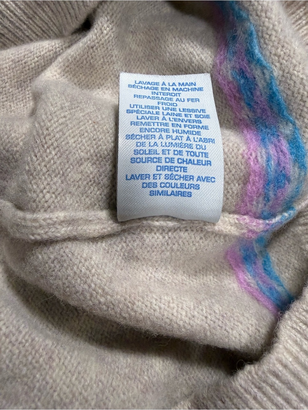 Boden Edie Fair Isle Knit Women’s Crewneck Sweater Size US 6 UK 10 EUC 100% Wool - Picture 9 of 9